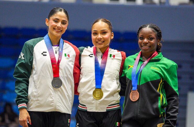 Gimnasia artística mexicana brilla con oro y plata en Centroamericanos