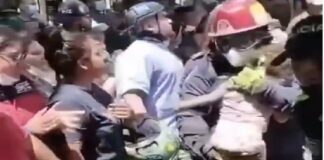 Más de 100 horas bajo los escombros y rescatan con vida a niña de tres años en Cali