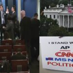 Periodistas vetados por la Casa Blanca regresan tras que Juez ordena devolver acreditaciones