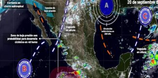 Depresión tropical 17-E se forma frente a Michoacán; prevén que evolucione a huracán categoría 3
