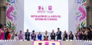 “Cuidar no es el destino natural de las mujeres”: Clara Brugada