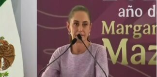Sheinbaum critica en Colima reunión de Vicente Fox con “Alito” : “Quieren regresar al pasado de corrupción y privilegios”
