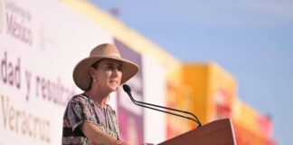 Anuncia Presidenta de México mil 300 consultorios de atención primaria para Veracruz