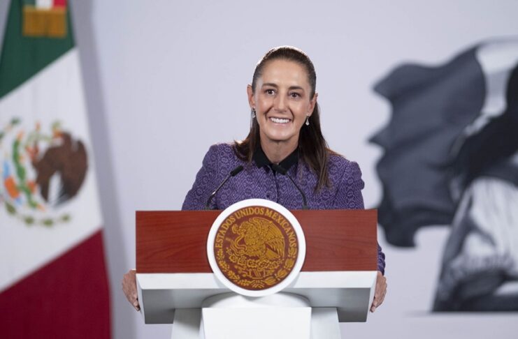 Crece cinco por ciento disponibilidad de agua entubada en hogares: presidenta Sheinbaum