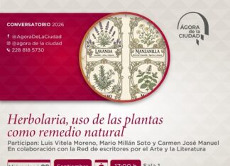 Ofrece la SECVER conversatorio sobre herbolaria y medicina tradicional en el Ágora de la Ciudad de Xalapa