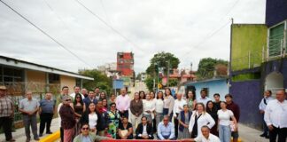 Tras gestiones vecinales en el Día del Pueblo, Daniela Griego entrega obra en la colonia Azteca