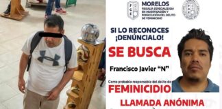 Giran orden de aprehensión a “el Trompas” por feminicidio de Claudia Tacoronte