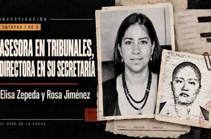 Elisa Zepeda y Rosa Jimenez