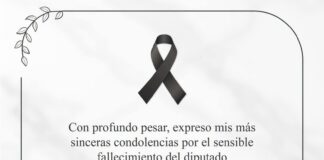 Gobernadora Nahle lamenta deceso del diputado Zenyazen Escobar García y expresa su pésame a familia