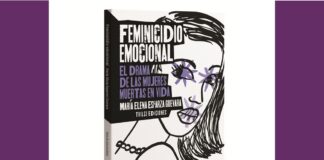 El lunes 21 de septiembre será presentado el libro Feminicidio emocional