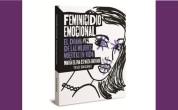 El lunes 21 de septiembre será presentado el libro Feminicidio emocional