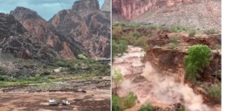 Inundación en el Gran Cañón deja dos muertos y un desaparecido