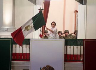 Veracruz celebra la Independencia con orgullo, libertad y soberanía: gobernadora Rocío Nahle