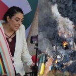 Mantienen medidas preventivas tras incendio industrial en Jáltipan