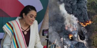 Mantienen medidas preventivas tras incendio industrial en Jáltipan