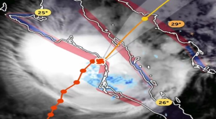 Huracán Polo toca tierra en Baja California Sur; Comondú concentra los primeros efectos
