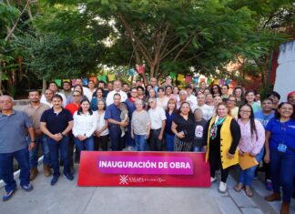 Daniela Griego inaugura área verde y recreativa en Jardines de Bambú