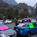 Habitantes de Ixhuacán bloquearin carretera Pocitos-Ixhuacán; piden intervención de la Gobernadora.