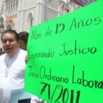 Extrabajadores de Alto Lucero exigen pago de laudo por 86 millones de pesos