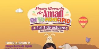 Conoce las actividades que ofrece el Paseo literario de Amatl en San Andrés Tuxtla