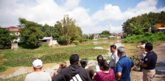 Desplegó Ayuntamiento atención inmediata ante afectaciones por las lluvias; autoridades están en territorio