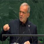 Presidente Pezeshkian acusa a EU de terrorismo ante la Asamblea General de la ONU