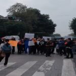 Residentes exigen con bloqueo investigar brote de Salmonella en Hospital General