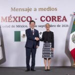 México y Corea firman memorándums de entendimiento en cooperación y desarrollo: presidenta Sheinbaum