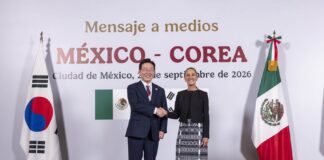 México y Corea firman memorándums de entendimiento en cooperación y desarrollo: presidenta Sheinbaum