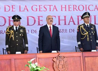 En el 179 Aniversario de la Gesta de los Niños Héroes, Fuerzas Armadas refrendan compromiso con la seguridad de Veracruz