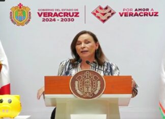Gobernadora de Veracruz rechaza señalamientos sobre observaciones de la ASF por 2 mil 750 millones de pesos.