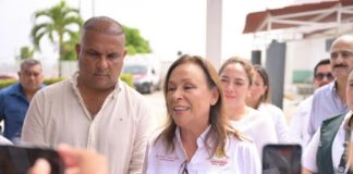 Gobernadora Rocío Nahle supervisa hospitales del sur de Veracruz