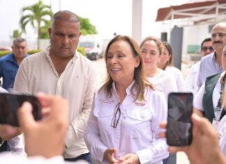 Gobernadora Rocío Nahle supervisa hospitales del sur de Veracruz