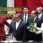 Rosa Icela Rodriguez entrega al Congreso II Informe de Gobierno de Sheinbaum sin discurso