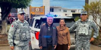 Ruffo Appel llega a Ensenada tras casi 40 horas de traslado esposado desde el Altiplano.