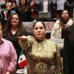 Claudia Tello asume lugar en la Mesa Directiva del Senado tras salida de Simey Olvera