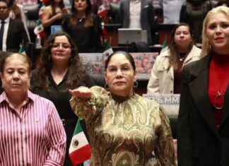 Claudia Tello asume lugar en la Mesa Directiva del Senado tras salida de Simey Olvera