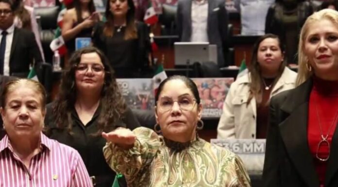 Claudia Tello asume lugar en la Mesa Directiva del Senado tras salida de Simey Olvera