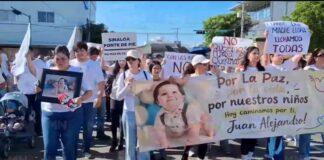 Culiacán marcha por la paz: dos años de violencia dejan miles de personas y bebés muertos, desaparecidos y pérdidas económicas