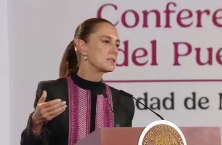 Sheinbaum devuelve el reclamo a Trump: “¿Qué pasa del otro lado?”