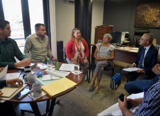 A través del diálogo, vecinos dan seguimiento a obra de Ruiz Cortines