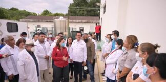 Hospital por hospital, gobernadora Rocío Nahle atiende abasto, mantenimiento y equipamiento