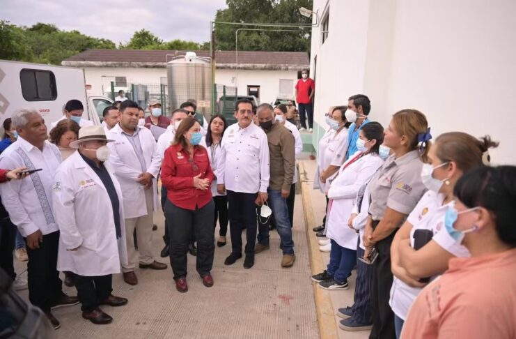 Hospital por hospital, gobernadora Rocío Nahle atiende abasto, mantenimiento y equipamiento