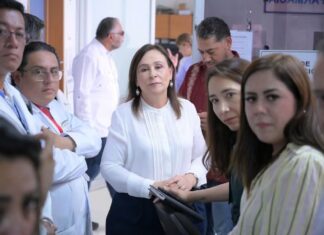 Supervisión directa de hospitales para ayudar a la Presidenta en la universalidad de la salud: Rocío Nahle