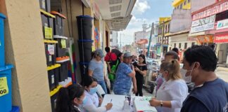 Alta participación de familias en Jornada de Vacunación contra el Sarampión durante el fin de semana