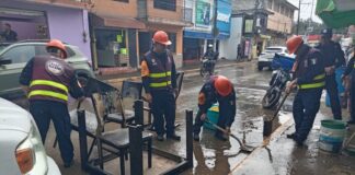 Continúan labores de limpieza y evaluación de daños tras lluvias en Xalapa, Tlalnelhuayocan, Banderilla y Tlaltetela