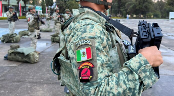 Secretaria de la Defensa informa de la operación binacional antidrones “Águila Alta” en frontera Norte