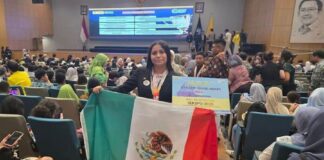 ¡De apagar una vela a conquistar el oro mundial! Ángela, la joven mexicana que creó un extintor que combate el fuego con sonido