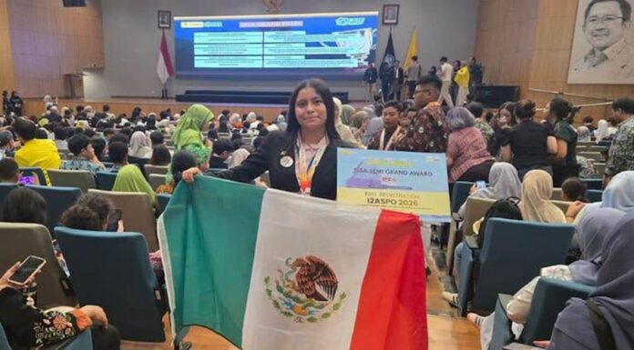 ¡De apagar una vela a conquistar el oro mundial! Ángela, la joven mexicana que creó un extintor que combate el fuego con sonido