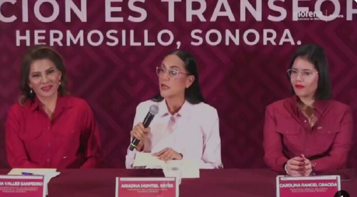 Morena cierra filas con Lorenia Valles en Sonora; Ariadna Montiel lee advertencia de AMLO a aspirantes insumisos